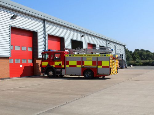 Staffordshire Fire & Rescue Transport Depot