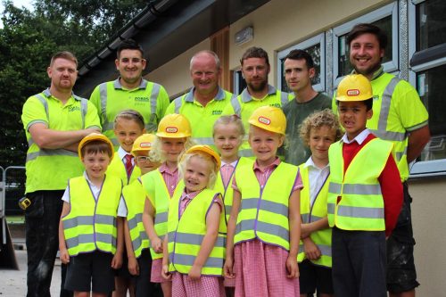 Construction Works at Springfields First School, Yarnfield, Staffordshire Construction Works at Springfields First School, Yarnfield, Staffordshire